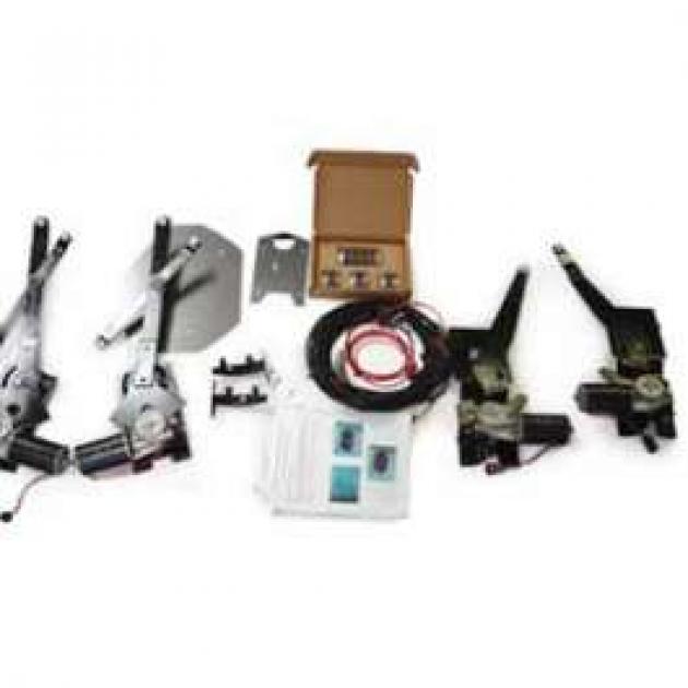 Chevy Power Window Kit, Original Style, 2-Door Hardtop, 1955-1957