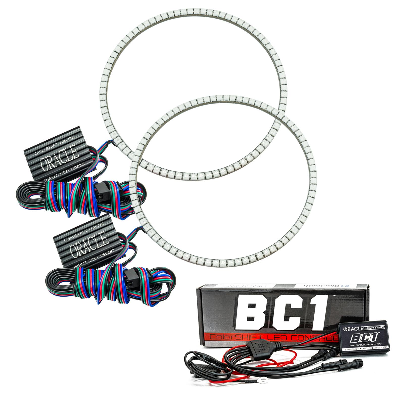 Oracle Lighting 3943-335 2007-2017 Jeep Wrangler SMD HL Halo - CS - w/BC2 Ctrl