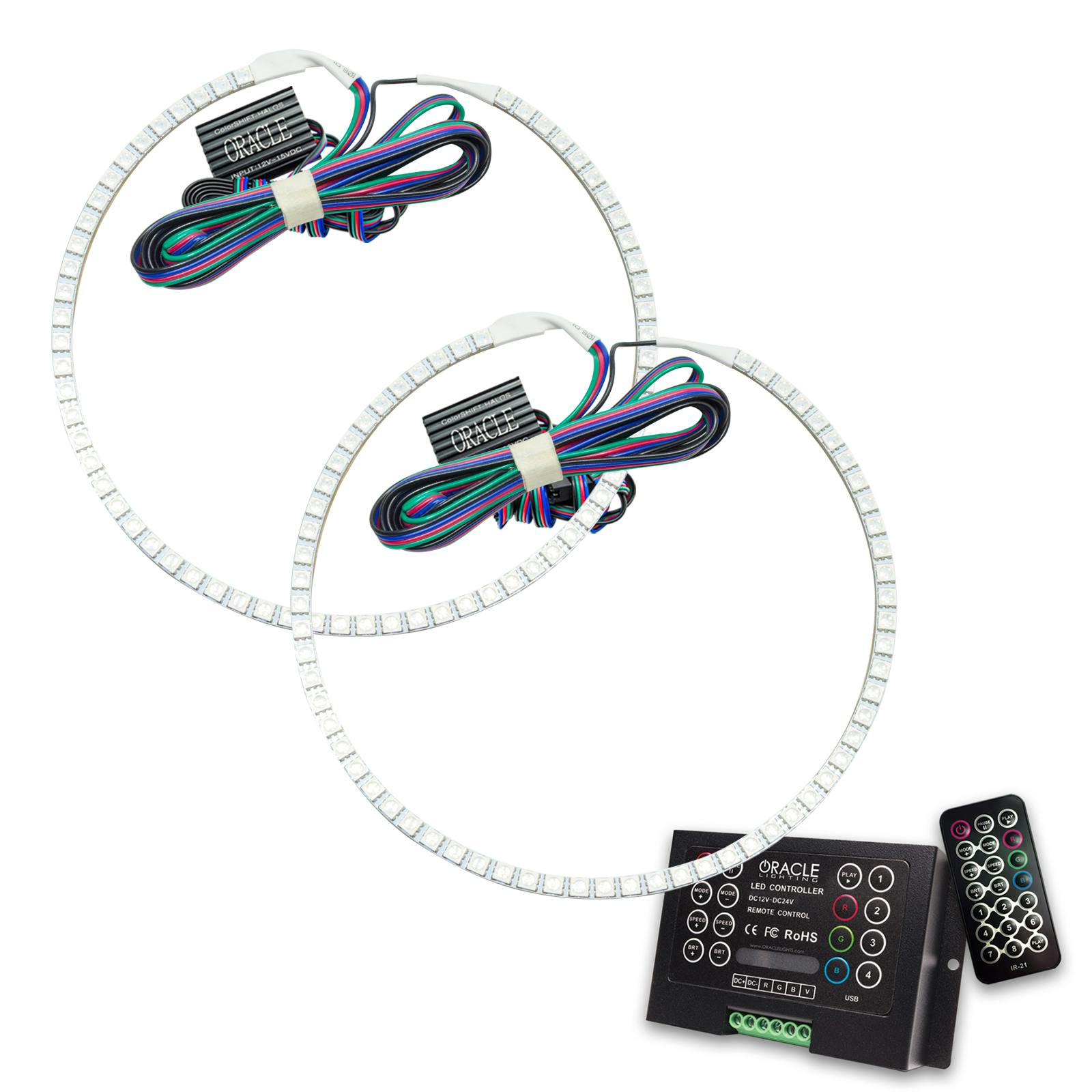 Oracle Lighting 3970-333 2012-2015 Toyota Tacoma LED Headlight Halo Kit - ColorSHIFT - w/2.0 Controller