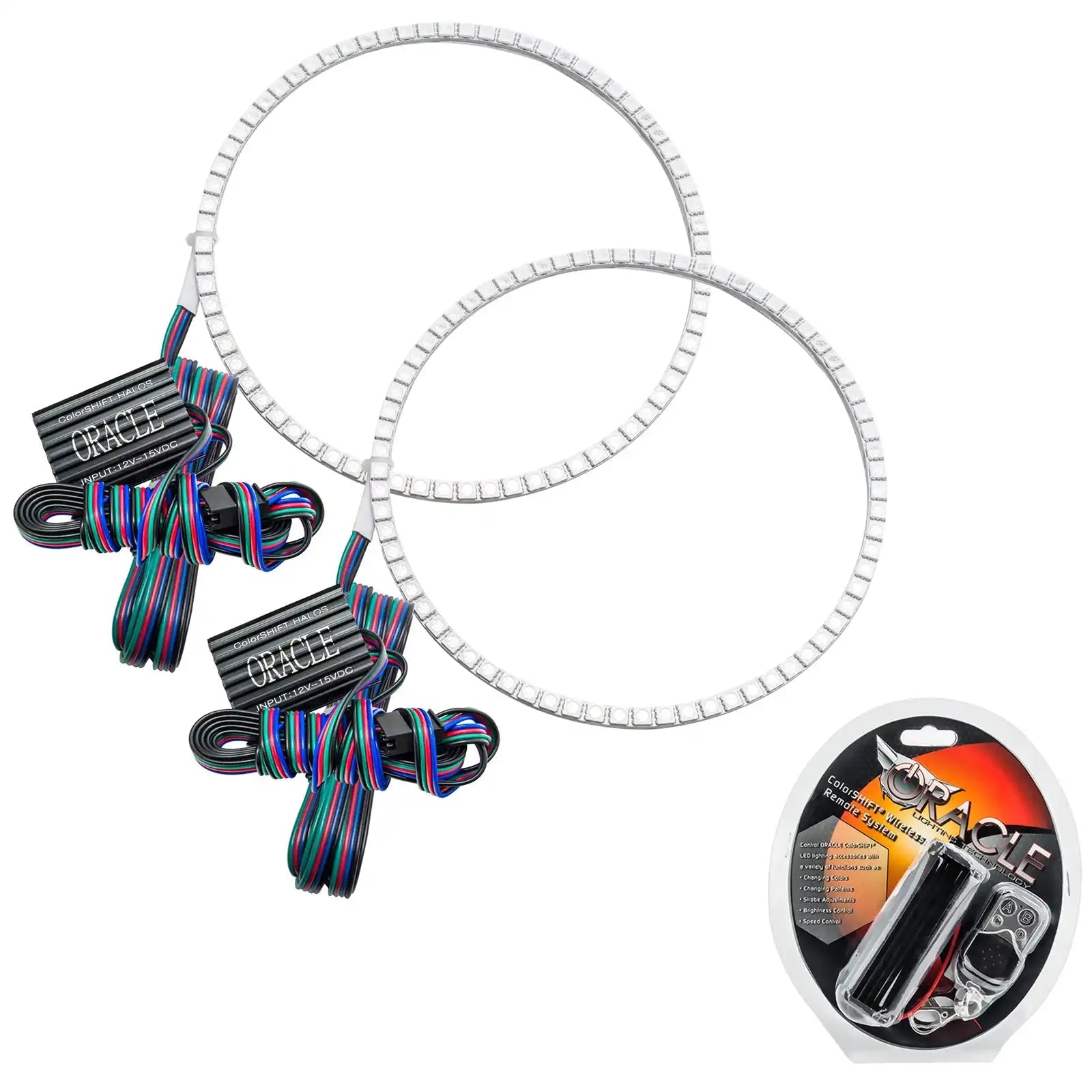 Oracle Lighting 2604-330 2001-2006 Honda CBR600F4i LED Headlight Halo Kit - ColorSHIFT - w/RF Controller