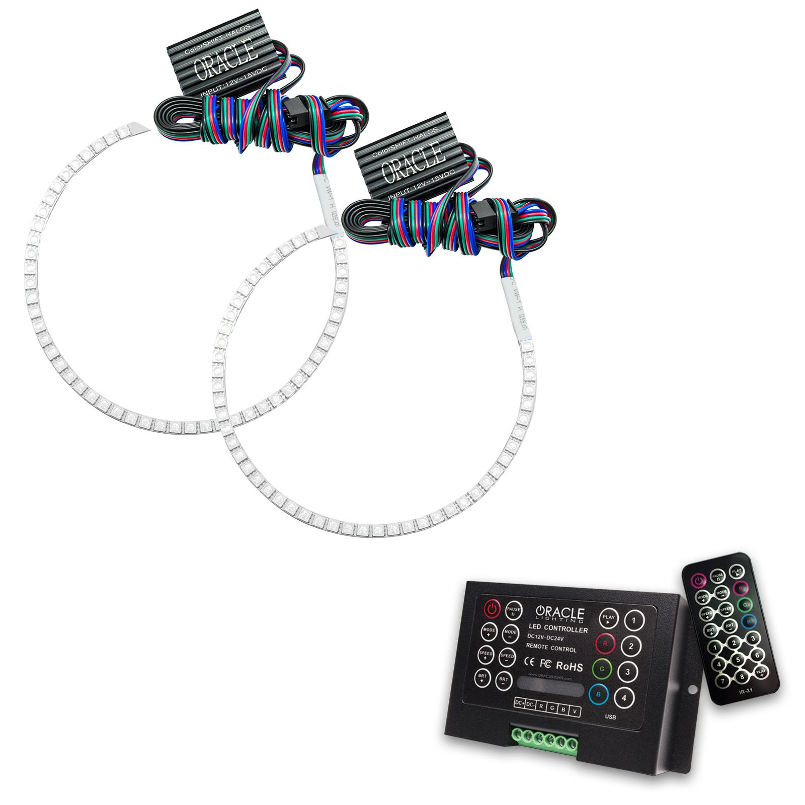 Oracle Lighting 3997-333 2005-2006 Toyota Tundra Regular Cab HL Halo - CS - w/2.0 Ctrl