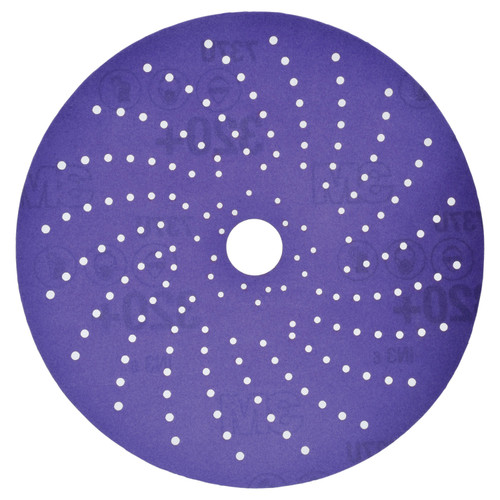 Cubitron II Hookit Clean Sanding Abrasive Disc, 6", 400+ grade, 50 Discs/Carto