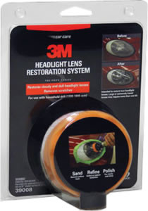 3M Headlight Lens Restoration System 3M39008