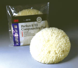 3M Perfect-It and #153, III Compounding Pad, 9 in, 6 per case 05719