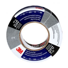 3M DT17 Black Duct Tape - 48mm x 32m