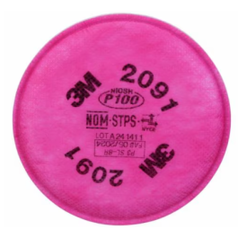 3M 2091N Particulate Filter - P100 - 2 Pieces