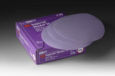 3M Imperial Hookit II Disc, 6 in, P240C, 50pk