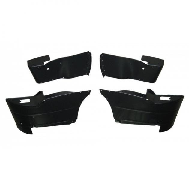 Chevy Cover Assembly Set, Rear Armrest/Piston, Convertible, Best Quality, 1955-1957