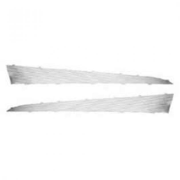Chevy Quarter Panel Inserts, With No Holes, Bel Air 2-Door,1957