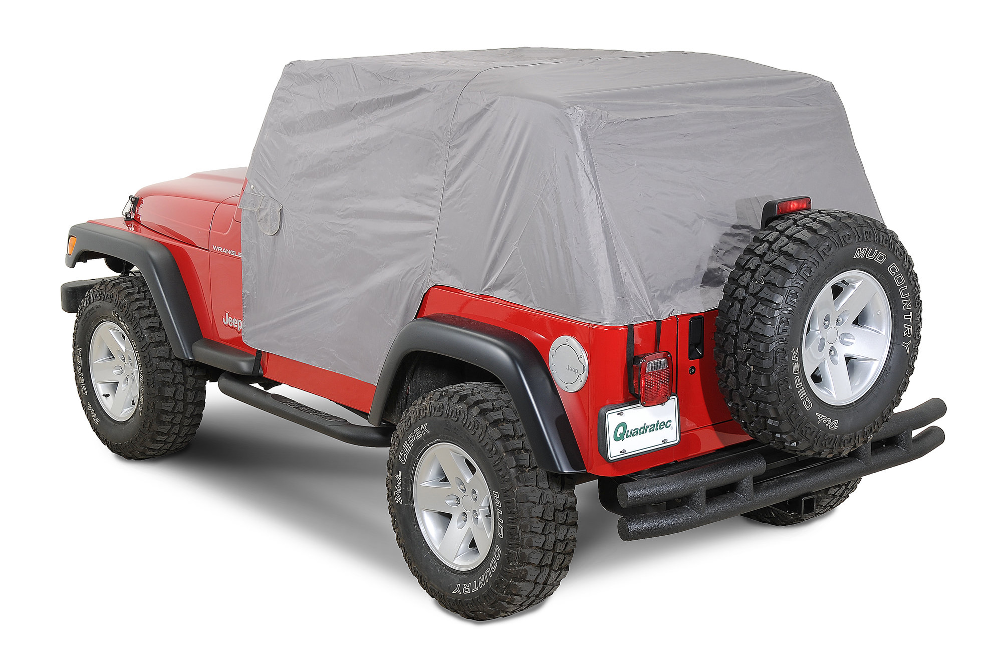 Vertically Driven Products 501161 The Full Monty Cab Cover in Gray for 92-06 Jeep Wrangler YJ & TJ