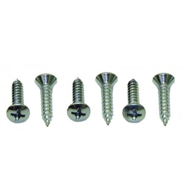 Redline Restomotive 1955-1957 Chevy Inside Sunvisor Bracket Screw Set