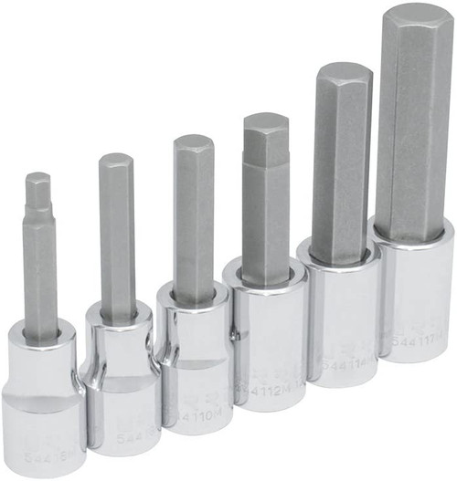 1/2" Drive Torx Bit Sockets 6 Pieces Set 5441M6