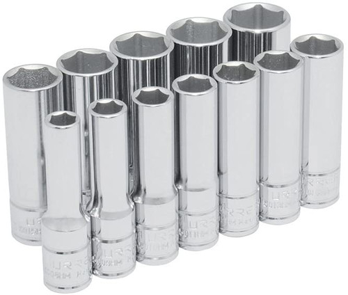 3/8" Drive 6-Point Socket 12 Pieces Set 52205