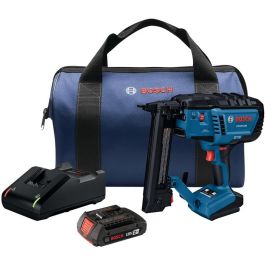 Bosch 18V Brushless 18-Gauge Narrow Crown Stapler Kit