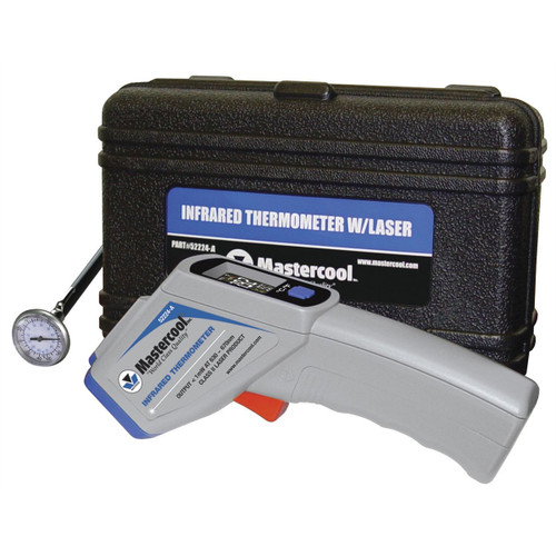 Infrared Thermometer in Case w/ 1inAnalog Thermometer
