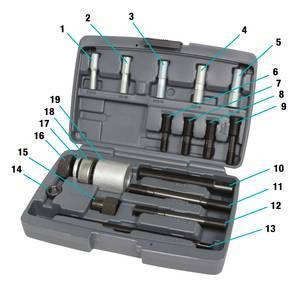 53760 HARMONIC BALANCER INSTALLER KIT, 12 ADAPTERS (Discontinued) Replaced by 53790