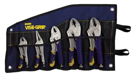 Vise Grip 5 Piece Fast Release Locking Plier Set