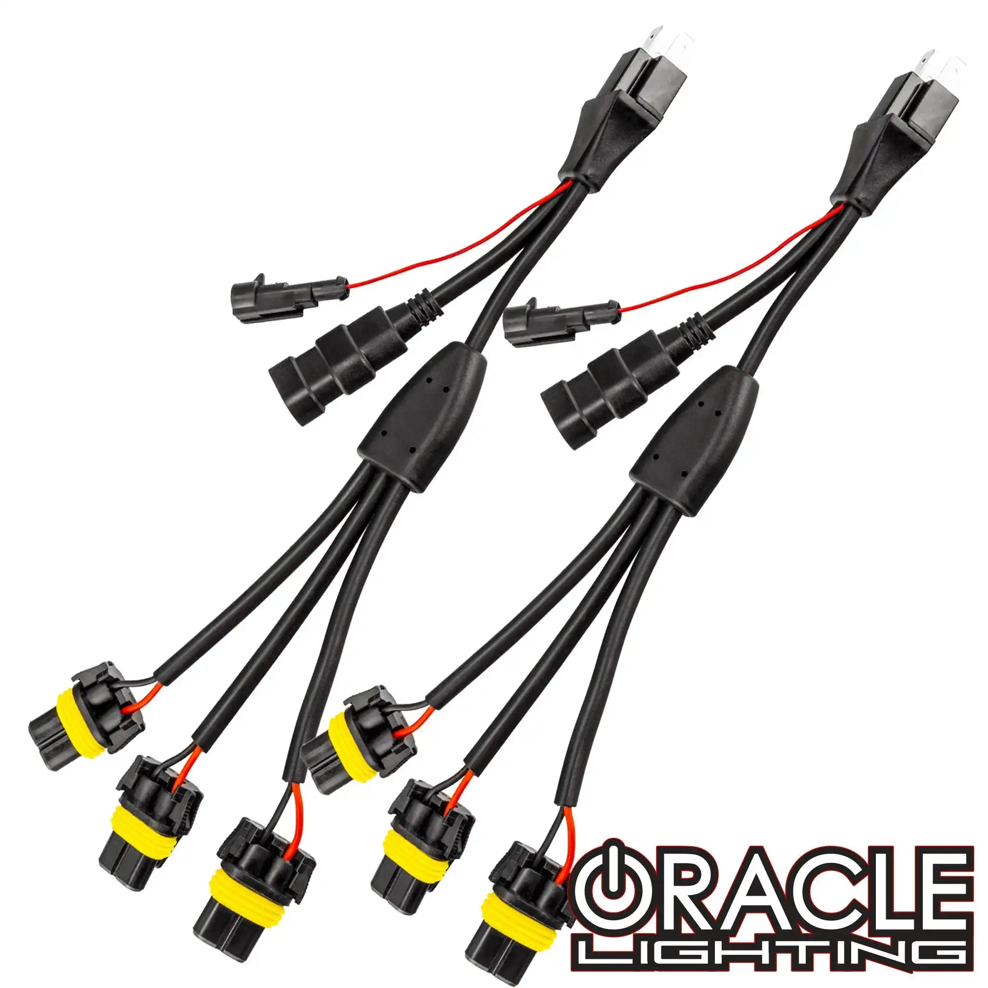 Oracle Lighting 5831-504 VECTOR™ H4 Headlight Wiring Harness (Pair- Euro Export Model)