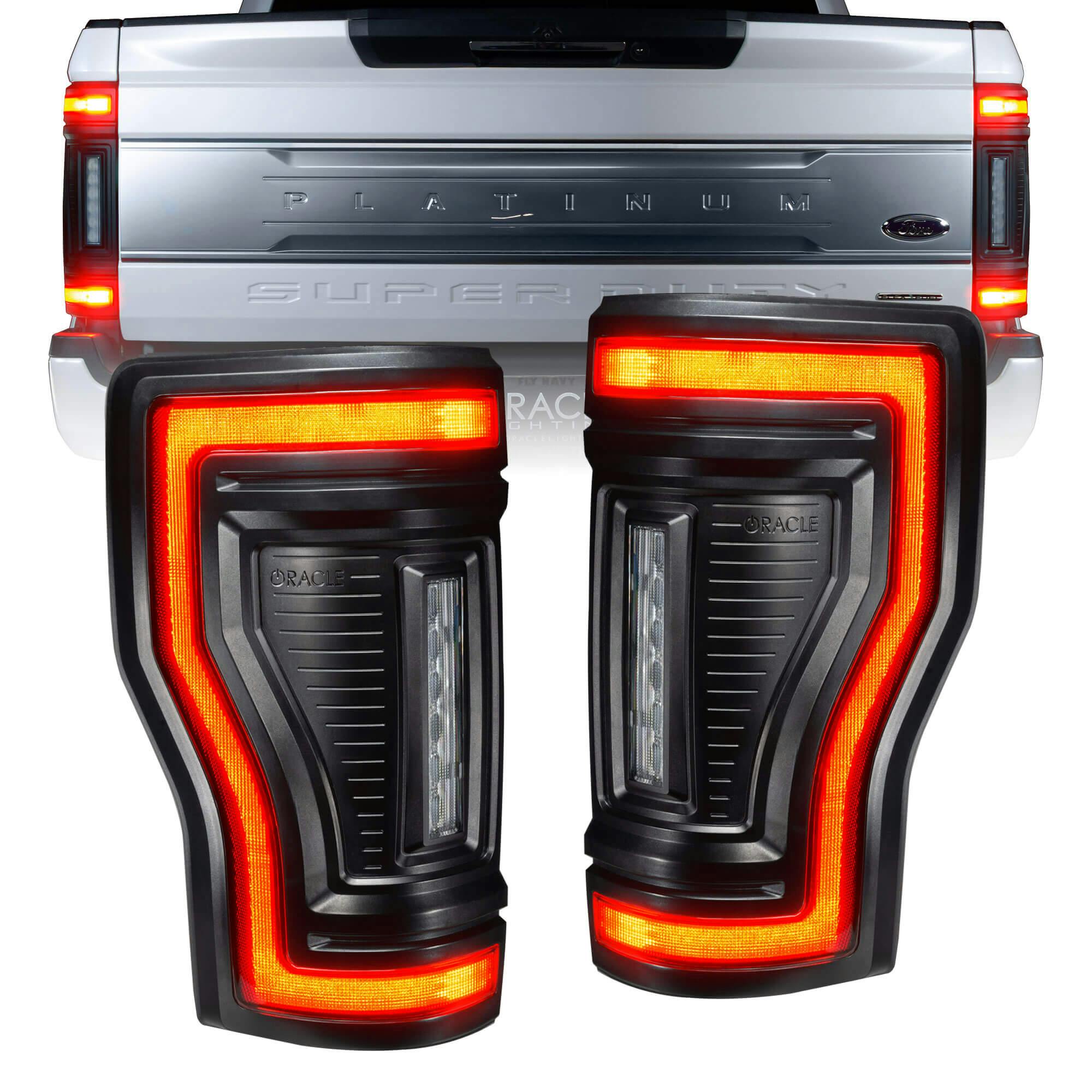 Oracle Lighting 5896-504 Flush Mount Tail Lts for 2017-2022 Ford F-250/350 SD - Standard Lens