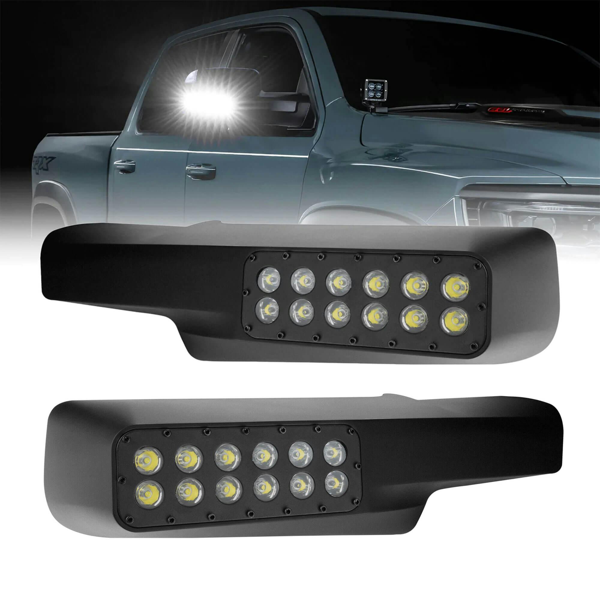 Oracle Lighting 5922-001 2010-2022 RAM TOW 1500/2500/3500 LED Off-Road Side Mirror Ditch Lights - 6000K