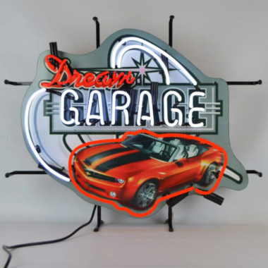 Neonetics 5DGCAM Dream Garage Camaro Neon Sign