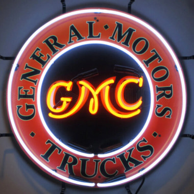 Neonetics 5GMCBK Gmc Neon Sign With Backing