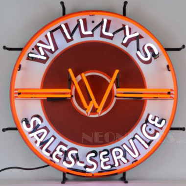 Neonetics 5JEEPW Jeep Willys Sales Service Neon Sign