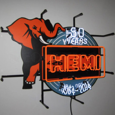 Neonetics 5MPORA Hemi 50Th Anniversary Neon Sign