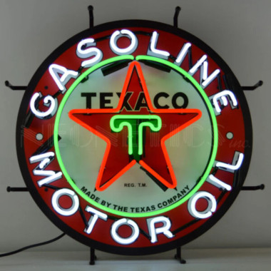 Neonetics 5TXOIL Texaco Motor Oil Neon Sign