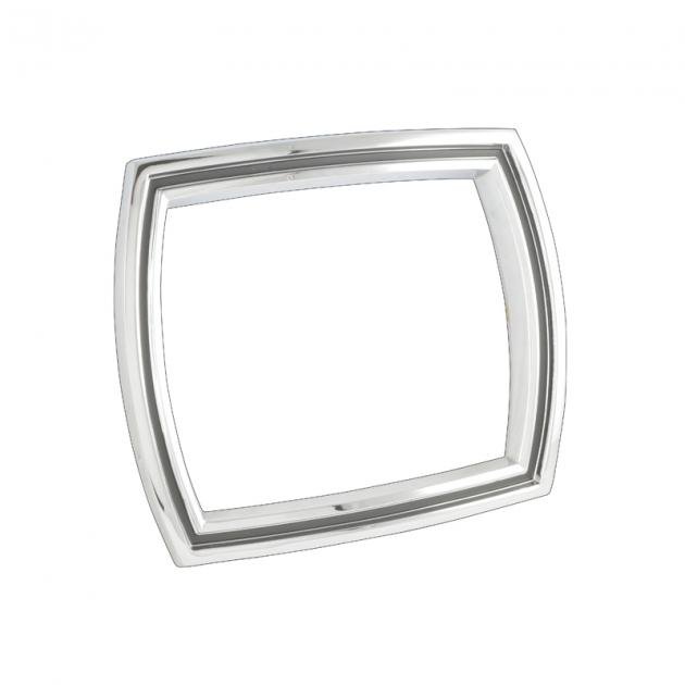 Dennis Carpenter Rear Taillight Door-Chrome - 1966 Ford Car C6AZ-13489-A