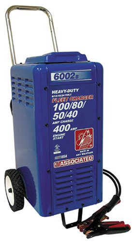 Associated Equipments 6002B 6/12/18/24V 100/80/50/40 Amp 400 Amp Charger Crankin