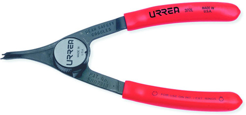 6 Inch 0 Degree Angle Easy-change Convertible Retaining Ring Pliers 372L (Discontinued) See CMHT47412
