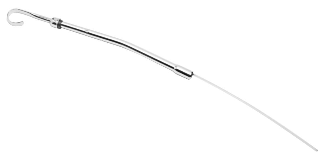 PROFORM 66629 Engine Oil Pan Dipstick and Tube Kit; Chrome; Steel; For Pontiac V8 Engine 55-79