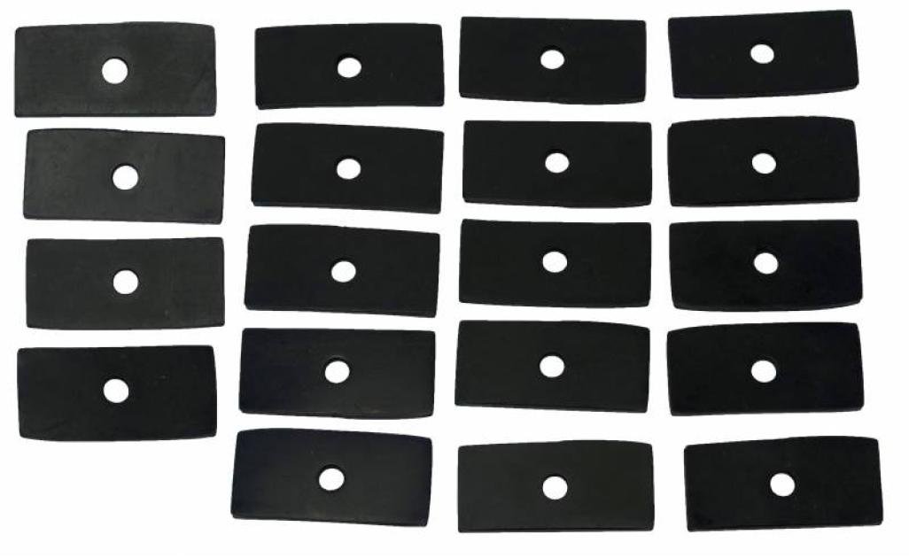 Shafers Classic Reproductions 1955-1957 Chevrolet Full Size Pinch-Rail Pads CRP001