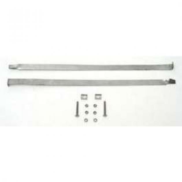 Chevy Gas Tank Strap & Hardware Kit, Stainless Steel, 1955-1957
