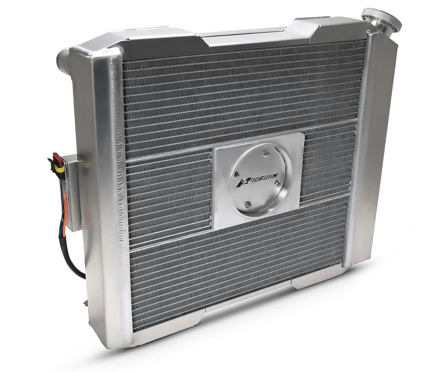 PROFORM 69590-17 Slim-Fit Radiator System, Universal, Ford Style, 17-inch Core, Manual Trans
