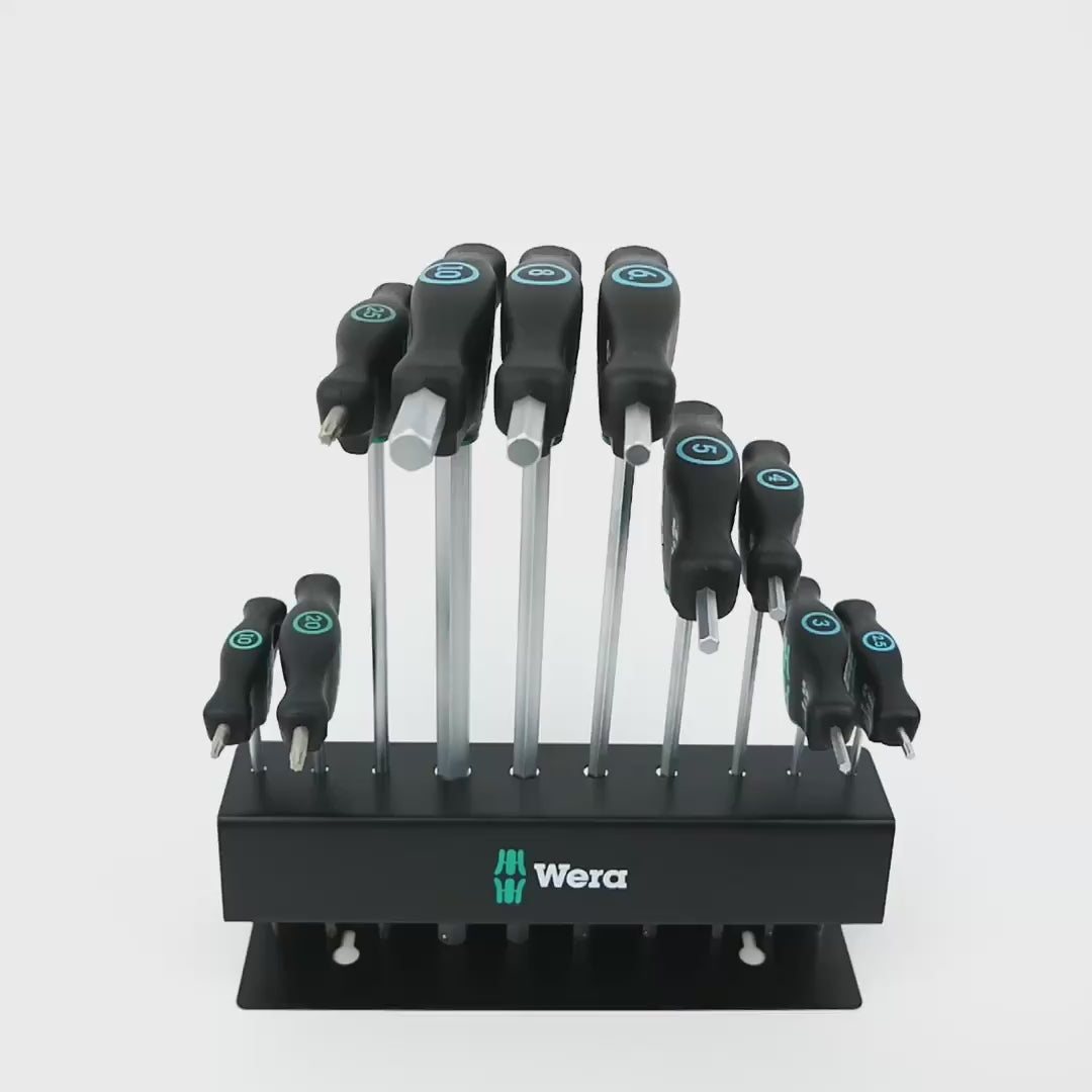 Wera 004174 T-handle Bicycle Set 6, 10 Pieces