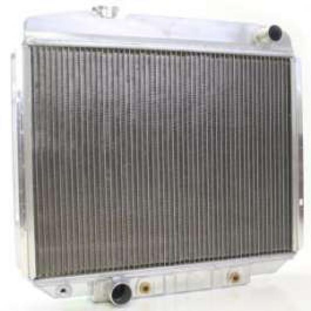 1964 FULL SIZE FORD GRIFFIN ALUMINUM RADIATOR, V8 WITH AUTOMATIC TRANSMISSION