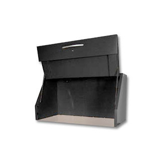 54 inWide Super Heavy Duty Canopy / Hutch - Black (Discontinued)