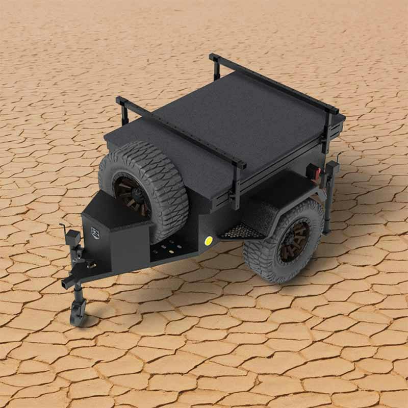 Overland Vehicle Systems 70100010 Off Road Trailer - M Style W/Full Articulating Suspension