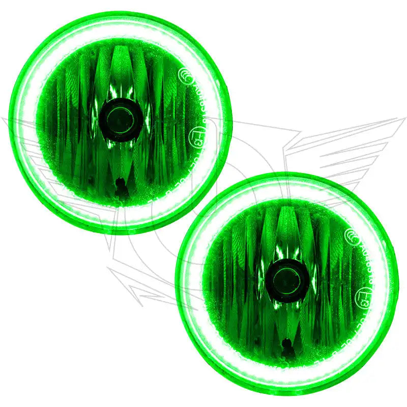 Oracle Lighting 7078-004 2007-2009 Jeep Patriot Pre-Assembled LED Halo Fog Lights - Green
