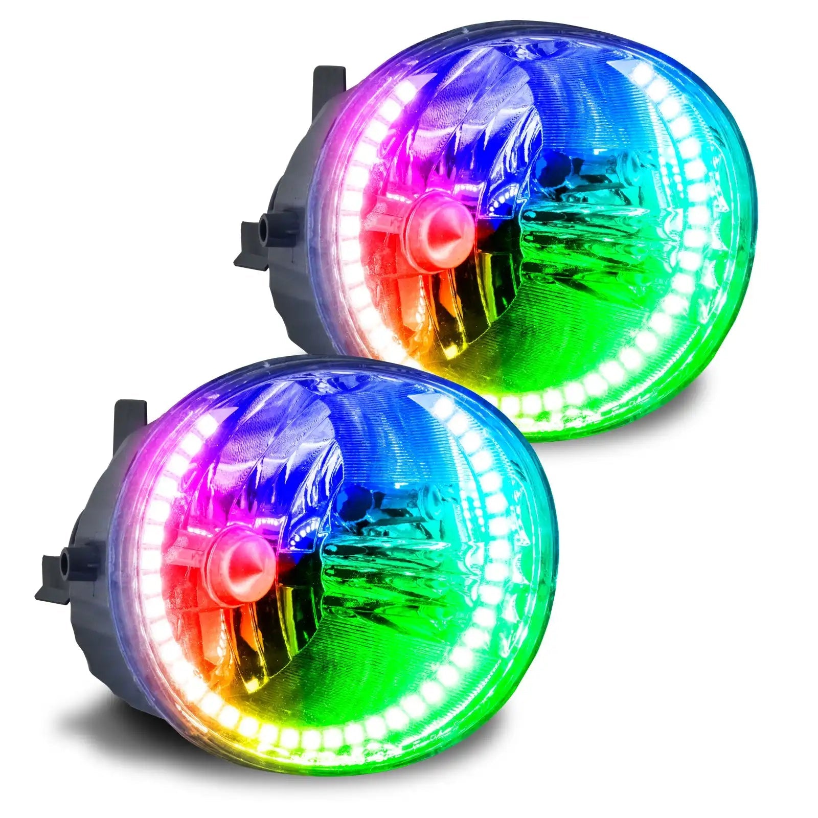 Oracle Lighting 7212-333 2006-2009 Toyota 4Runner Pre-Assembled LED Halo Fog Lights - ColorSHIFT