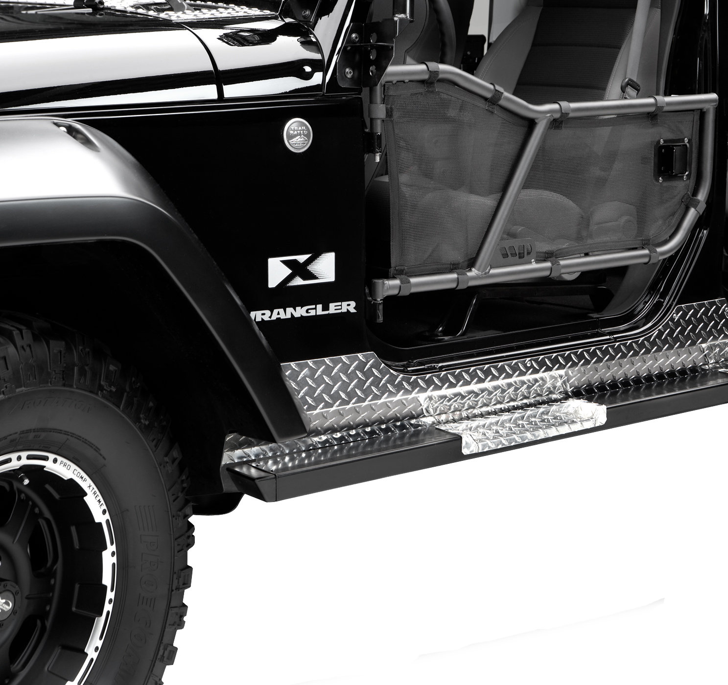 Warrior Products Rock Barz for 07-18 Jeep Wrangler JK 2 Door