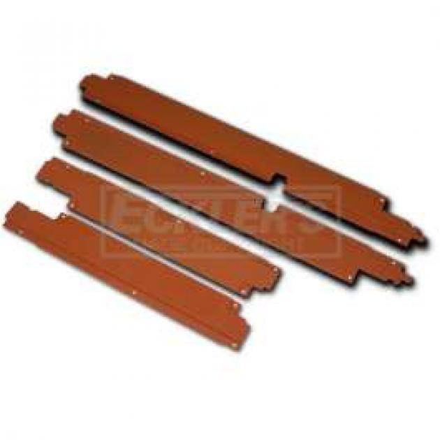 Rocker Panel Top Covers, For Four Door Hardtop, 1956-1957
