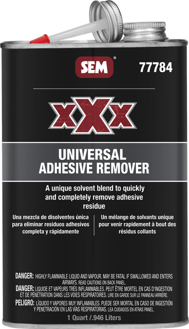 XXX Universal Adhesive Remover (Case of 12 Quarts)