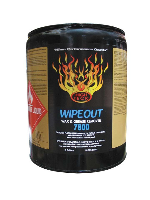 Wipeout Wax & Grease Remover 5 gallon pail, 7800-5