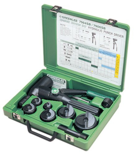 Greenlee Quick Draw 90 Hydraulic Punch Driver and Kit 7906SB