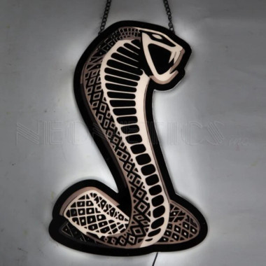 Neonetics 7LEDFS Ford Snake Slim Line Led Sign