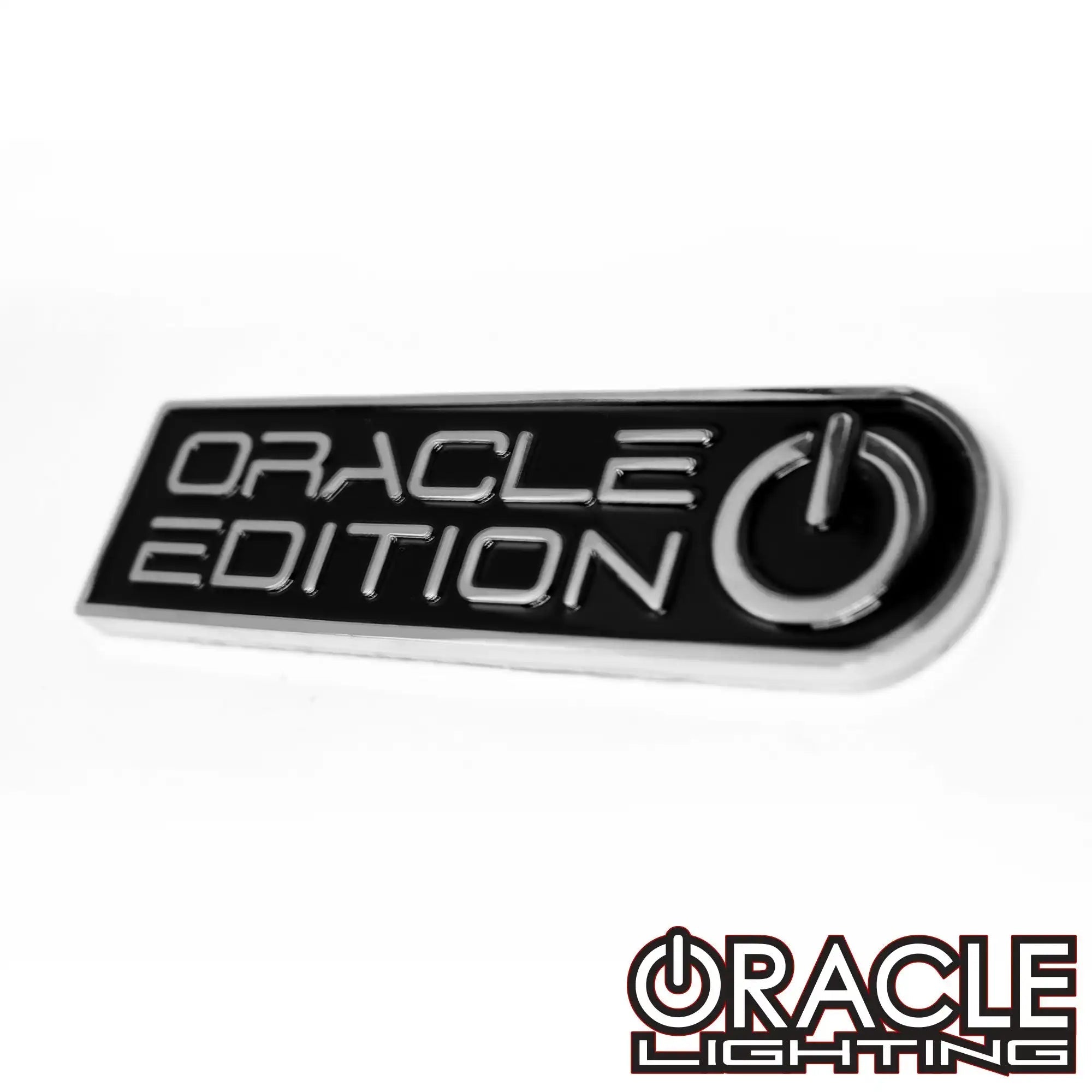 Oracle Lighting 8030-504 ORACLE Edition Badge - Left/Driver - Black/White