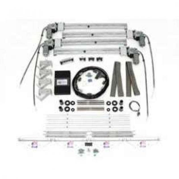 Chevy Power Window Kit, Complete, 4-Door Sedan Or Wagon, 1955-1957
